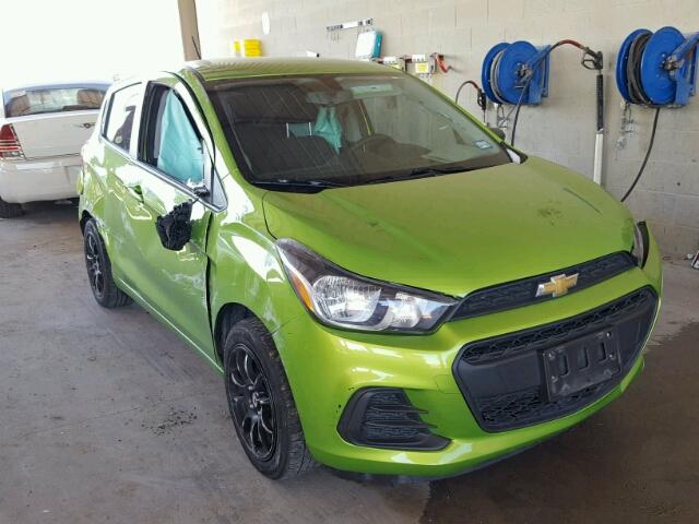 KL8CB6SA6GC594868 - 2016 CHEVROLET SPARK LS GREEN photo 1