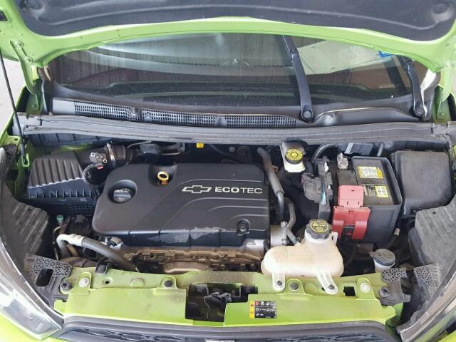 KL8CB6SA6GC594868 - 2016 CHEVROLET SPARK LS GREEN photo 7