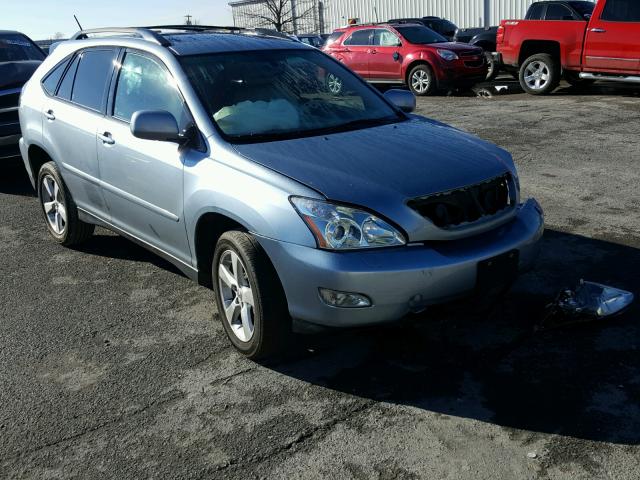 JTJHK31U872005829 - 2007 LEXUS RX 350 BLUE photo 1