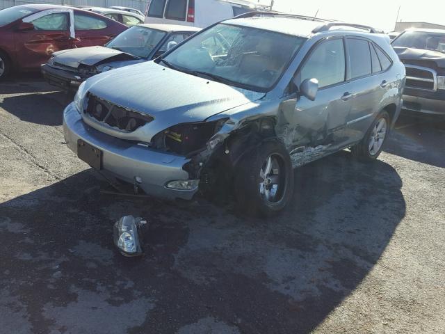 JTJHK31U872005829 - 2007 LEXUS RX 350 BLUE photo 2