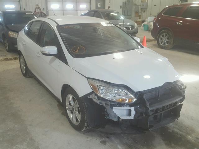 1FADP3F28EL266031 - 2014 FORD FOCUS SE WHITE photo 1