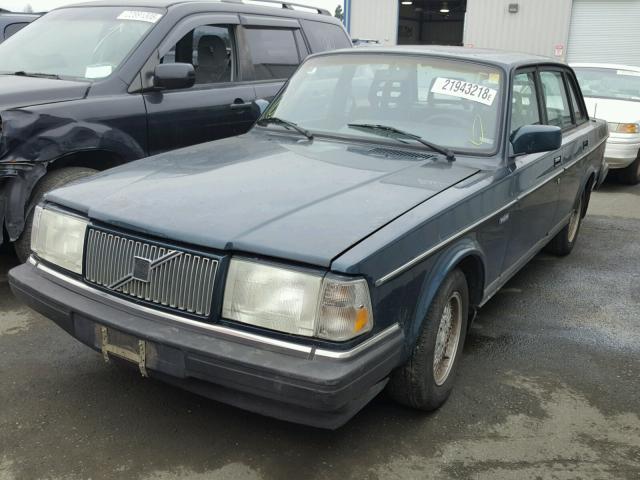 YV1AS8317P1488217 - 1993 VOLVO 240 GREEN photo 2