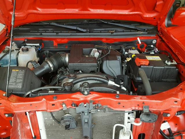 1GCDSCFE7C8103325 - 2012 CHEVROLET COLORADO L RED photo 7