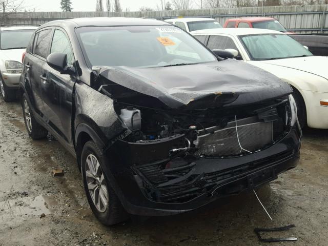 KNDPB3AC8F7682404 - 2015 KIA SPORTAGE L BLACK photo 1