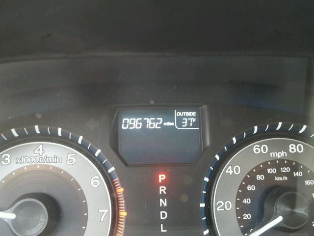 5FNRL5H61CB090270 - 2012 HONDA ODYSSEY EX CHARCOAL photo 8