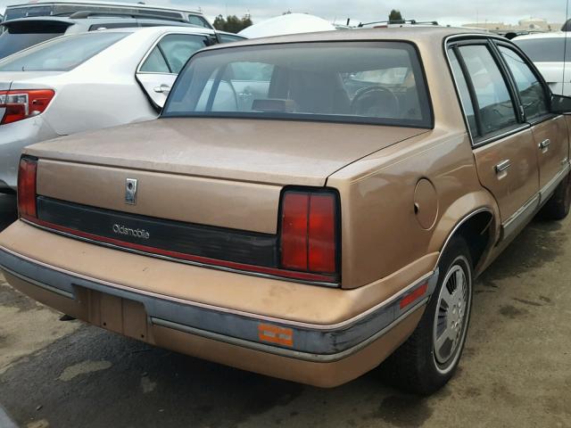 1G3NF54U4KM245944 - 1989 OLDSMOBILE CUTLASS CA BROWN photo 4