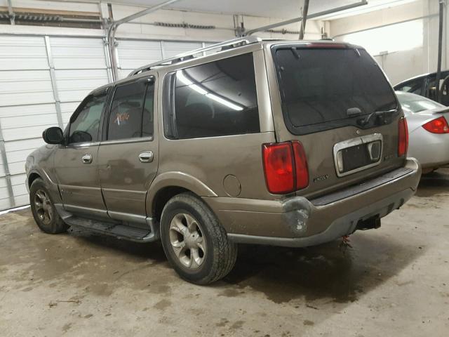 5LMEU27R21LJ08333 - 2001 LINCOLN NAVIGATOR BROWN photo 3