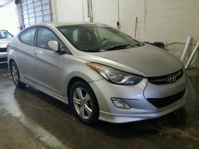 KMHDH4AE6DU948733 - 2013 HYUNDAI ELANTRA GL SILVER photo 1