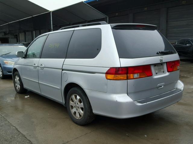 5FNRL18913B078994 - 2003 HONDA ODYSSEY EX GRAY photo 3