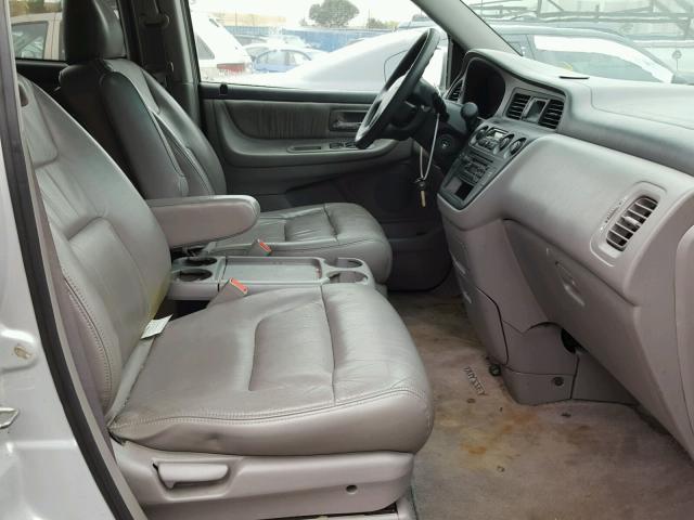 5FNRL18913B078994 - 2003 HONDA ODYSSEY EX GRAY photo 5