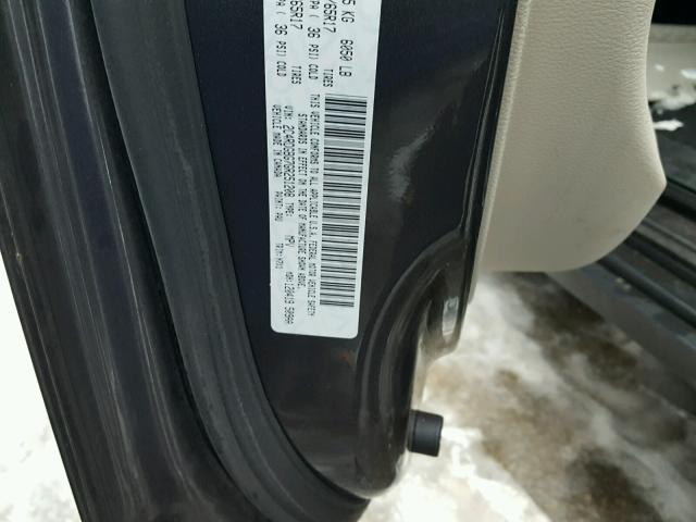 2C4RDGBG7GR251208 - 2016 DODGE GRAND CARA GRAY photo 10