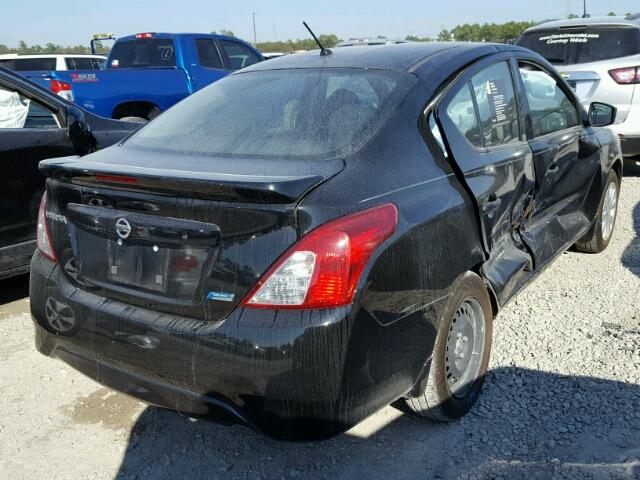 3N1CN7AP5GL820948 - 2016 NISSAN VERSA S BLACK photo 4