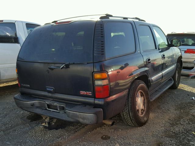 1GKEC13T74J323541 - 2004 GMC YUKON BLUE photo 4