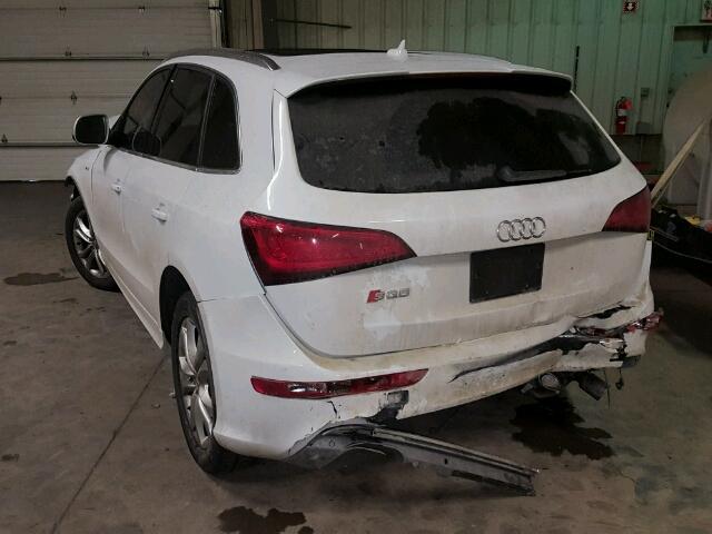 WA1LGCFP2EA015870 - 2014 AUDI Q5 PREMIUM WHITE photo 3