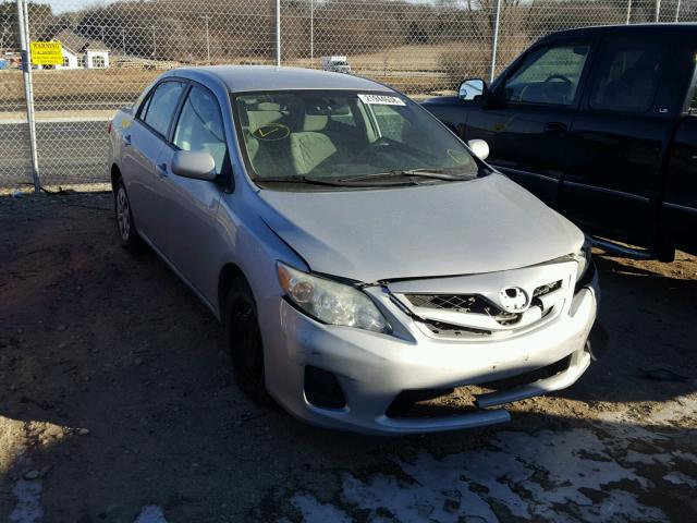 2T1BU4EE0BC587012 - 2011 TOYOTA COROLLA BA SILVER photo 1