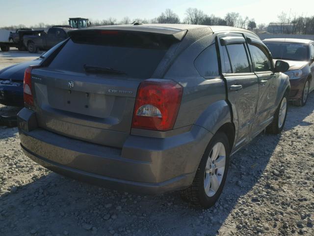 1B3CB3HA9BD242644 - 2011 DODGE CALIBER MA SILVER photo 4