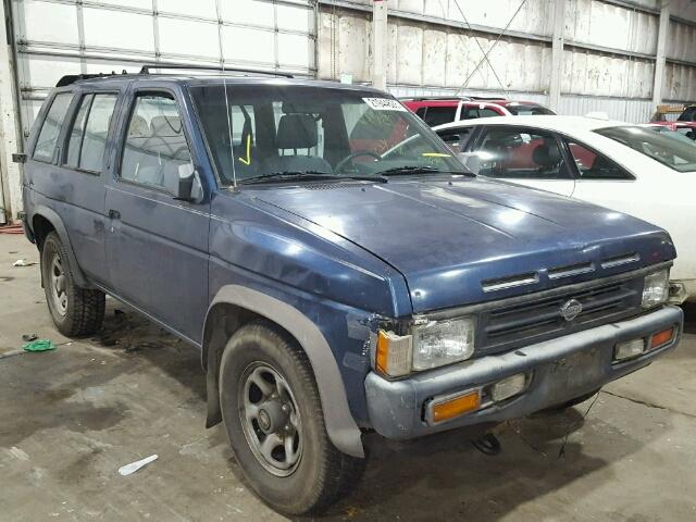 JN8HD17Y6PW128005 - 1993 NISSAN PATHFINDER BLUE photo 1