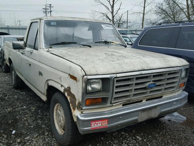 2FTCF15Y2GCA46514 - 1986 FORD F150 WHITE photo 1