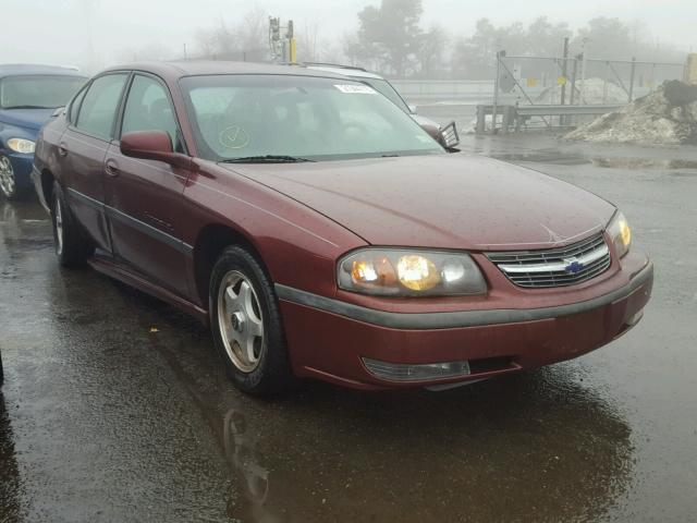 2G1WH55KXY9138696 - 2000 CHEVROLET IMPALA LS MAROON photo 1