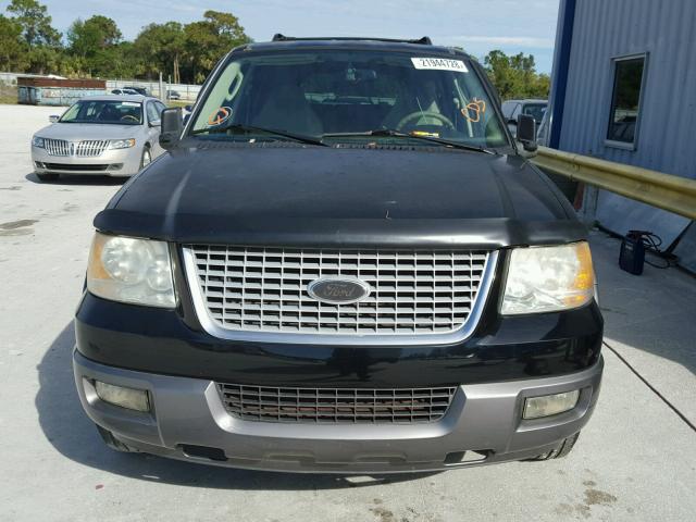 1FMPU15505LA62531 - 2005 FORD EXPEDITION BLACK photo 9