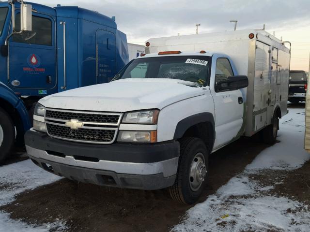 1GBJC34275E242839 - 2005 CHEVROLET SILVERADO Ağ foto 2