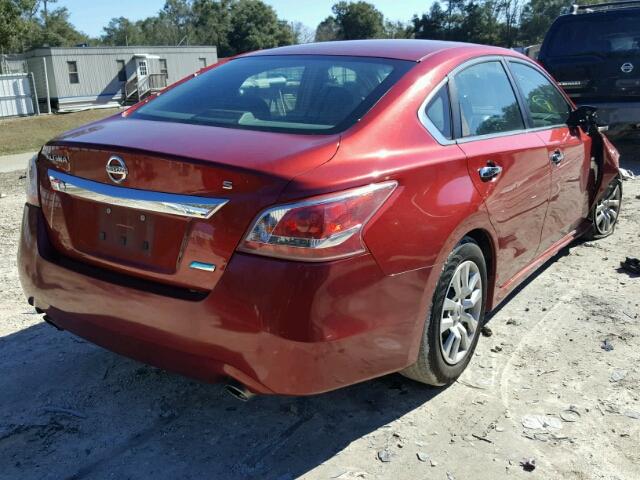 1N4AL3AP8DC158203 - 2013 NISSAN ALTIMA 2.5 RED photo 4