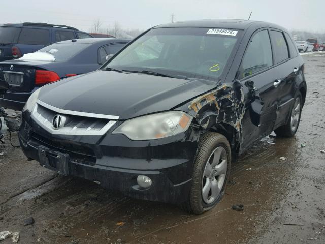 5J8TB18577A010950 - 2007 ACURA RDX TECHNO BLACK photo 2