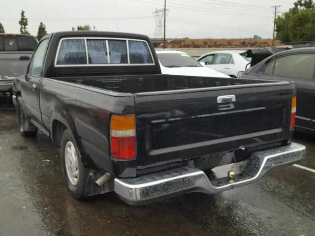 JT4RN81PXK0007883 - 1989 TOYOTA PICKUP 1/2 BLACK photo 3