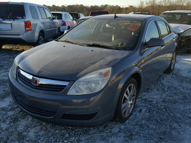 1G8ZV57B69F109984 - 2009 SATURN AURA XR GRAY photo 2