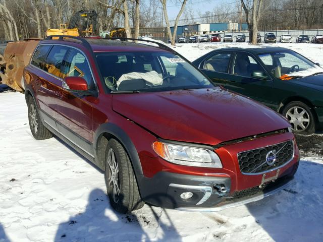 YV4902ND0F1200889 - 2015 VOLVO XC70 T6 RED photo 1