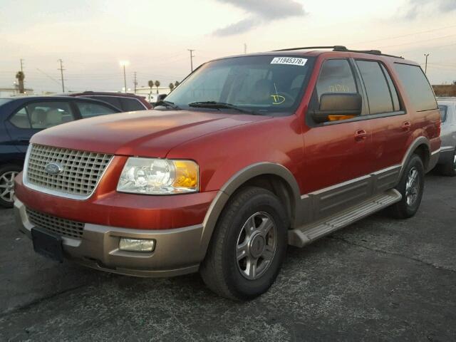 1FMRU17W04LB02376 - 2004 FORD EXPEDITION RED photo 2