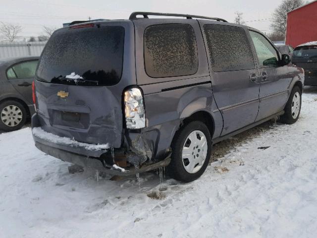 1GNDV33107D142027 - 2007 CHEVROLET UPLANDER L GRAY photo 4