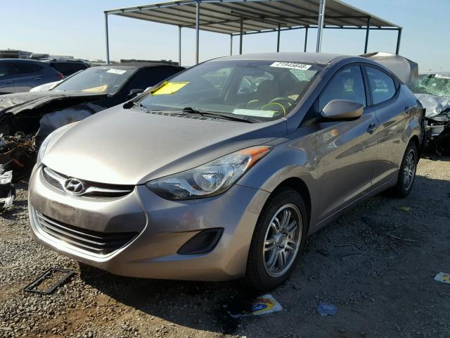 5NPDH4AE6BH017760 - 2011 HYUNDAI ELANTRA GL TAN photo 2