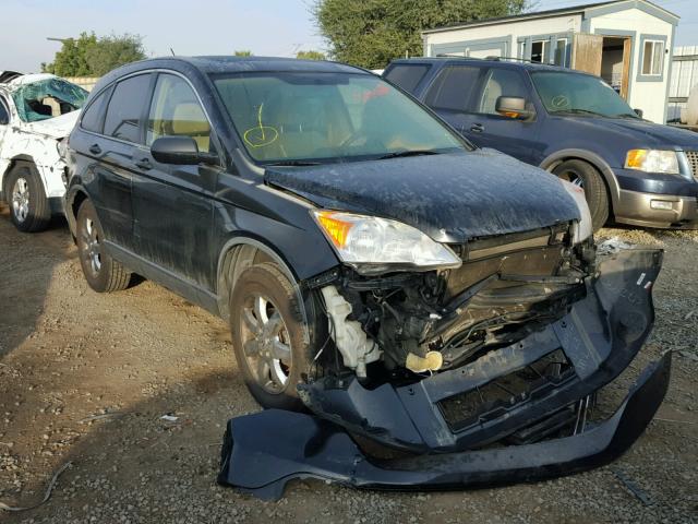 JHLRE38598C014583 - 2008 HONDA CR-V EX BLACK photo 1