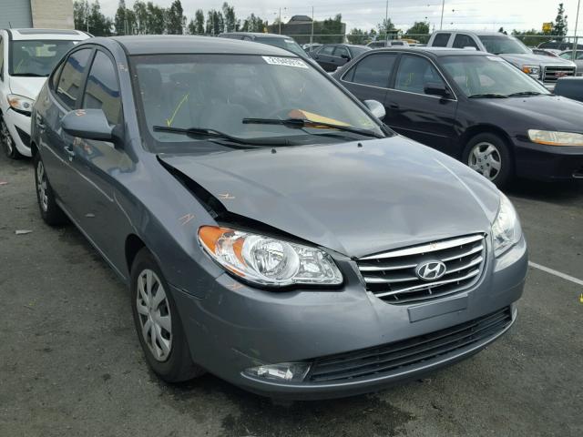 KMHDU4AD8AU917594 - 2010 HYUNDAI ELANTRA BL GRAY photo 1