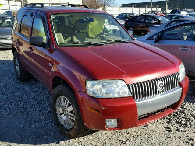 4M2CU97187KJ19735 - 2007 MERCURY MARINER PR MAROON photo 1