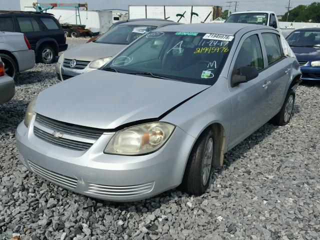1G1AB5F59A7119794 - 2010 CHEVROLET COBALT LS GRAY photo 2