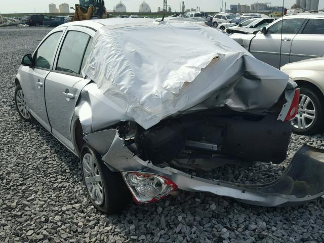 1G1AB5F59A7119794 - 2010 CHEVROLET COBALT LS GRAY photo 3