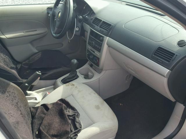 1G1AB5F59A7119794 - 2010 CHEVROLET COBALT LS GRAY photo 5