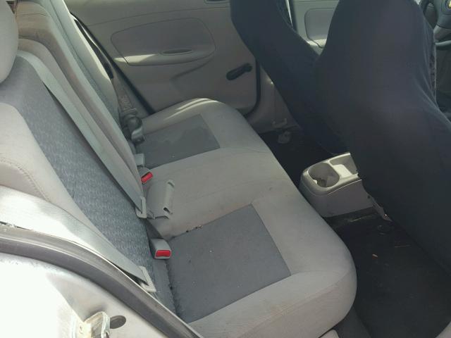 1G1AB5F59A7119794 - 2010 CHEVROLET COBALT LS GRAY photo 6