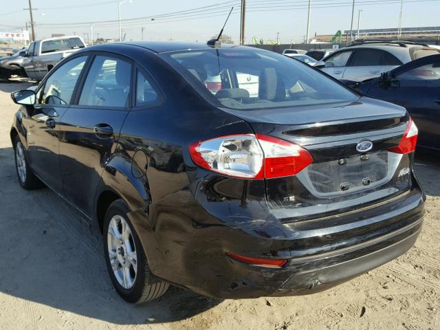 3FADP4BJ6GM186084 - 2016 FORD FIESTA SE BLACK photo 3