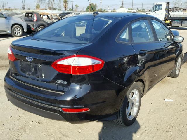 3FADP4BJ6GM186084 - 2016 FORD FIESTA SE BLACK photo 4