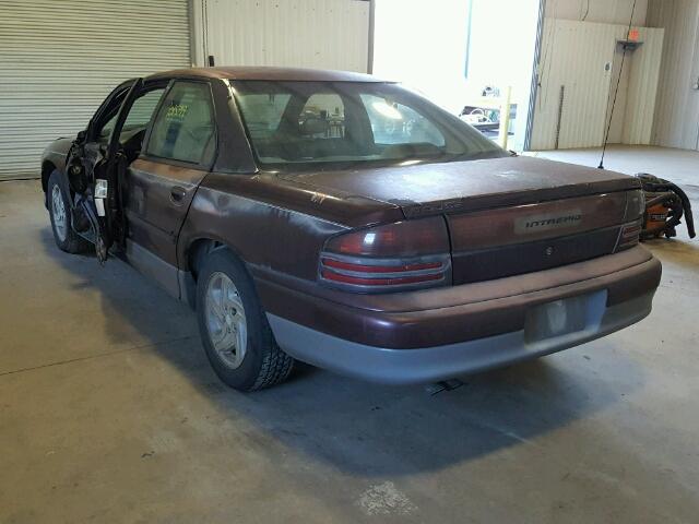 2B3HD56F7VH671900 - 1997 DODGE INTREPID E BURGUNDY photo 3