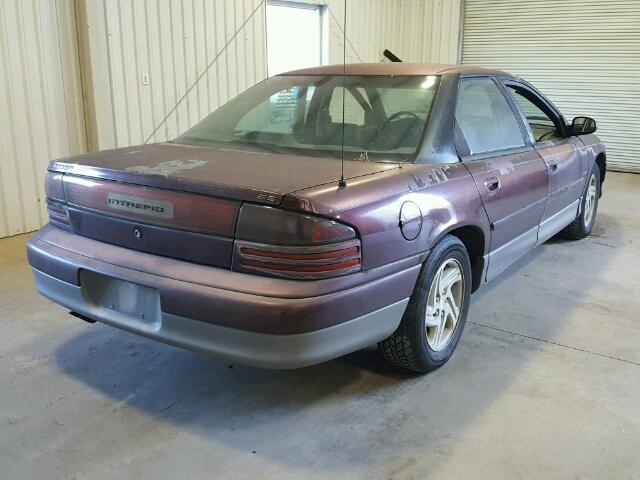 2B3HD56F7VH671900 - 1997 DODGE INTREPID E BURGUNDY photo 4