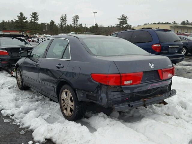 1HGCM56643A064519 - 2003 HONDA ACCORD EX GRAY photo 3