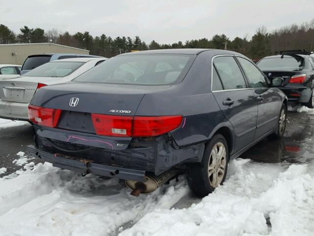 1HGCM56643A064519 - 2003 HONDA ACCORD EX GRAY photo 4