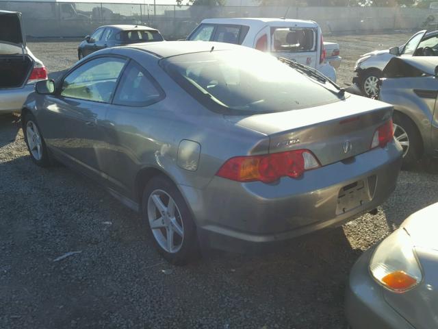 JH4DC54883C003400 - 2003 ACURA RSX GRAY photo 3