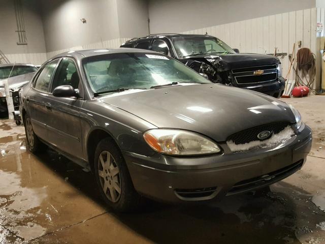 1FAHP53U55A202186 - 2005 FORD TAURUS SE GRAY photo 1