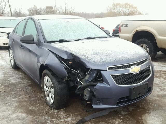 1G1PA5SH3D7321175 - 2013 CHEVROLET CRUZE LS BLUE photo 1