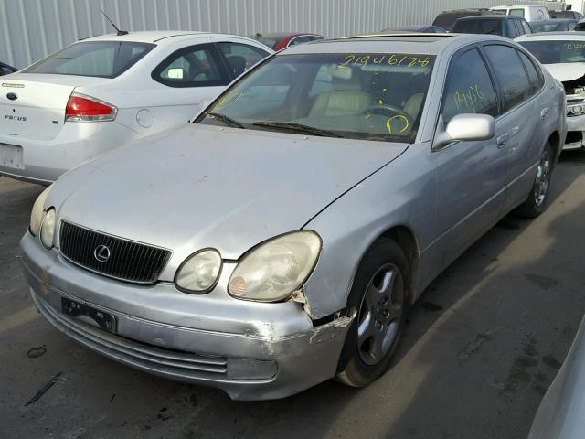 JT8BD68S0X0066871 - 1999 LEXUS GS 300 SILVER photo 2